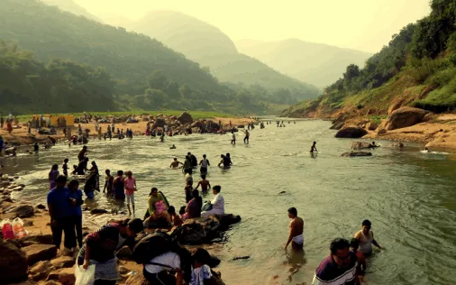 Bhadrachalam to Kolluru 2-Day Bamboo Hut Stay via Papikondalu photo 3